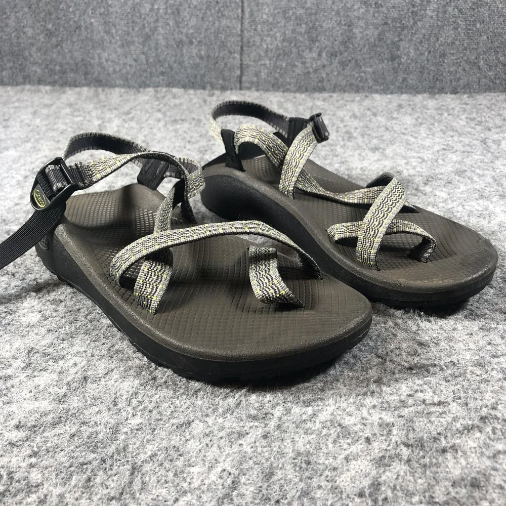 Chaco ZX2‎ Toe Loop Sandals Mens 13 Gray Adjustable Hiking Outdoor Comfort